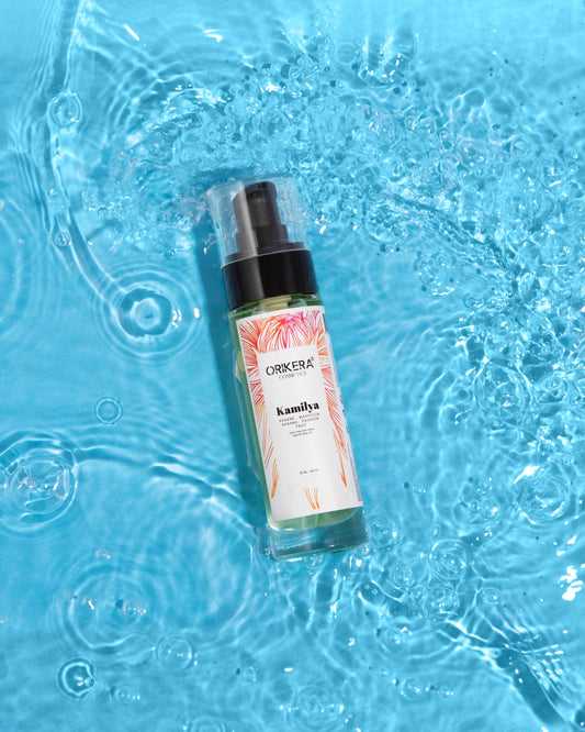 Huile de banana pailletée Kamilya