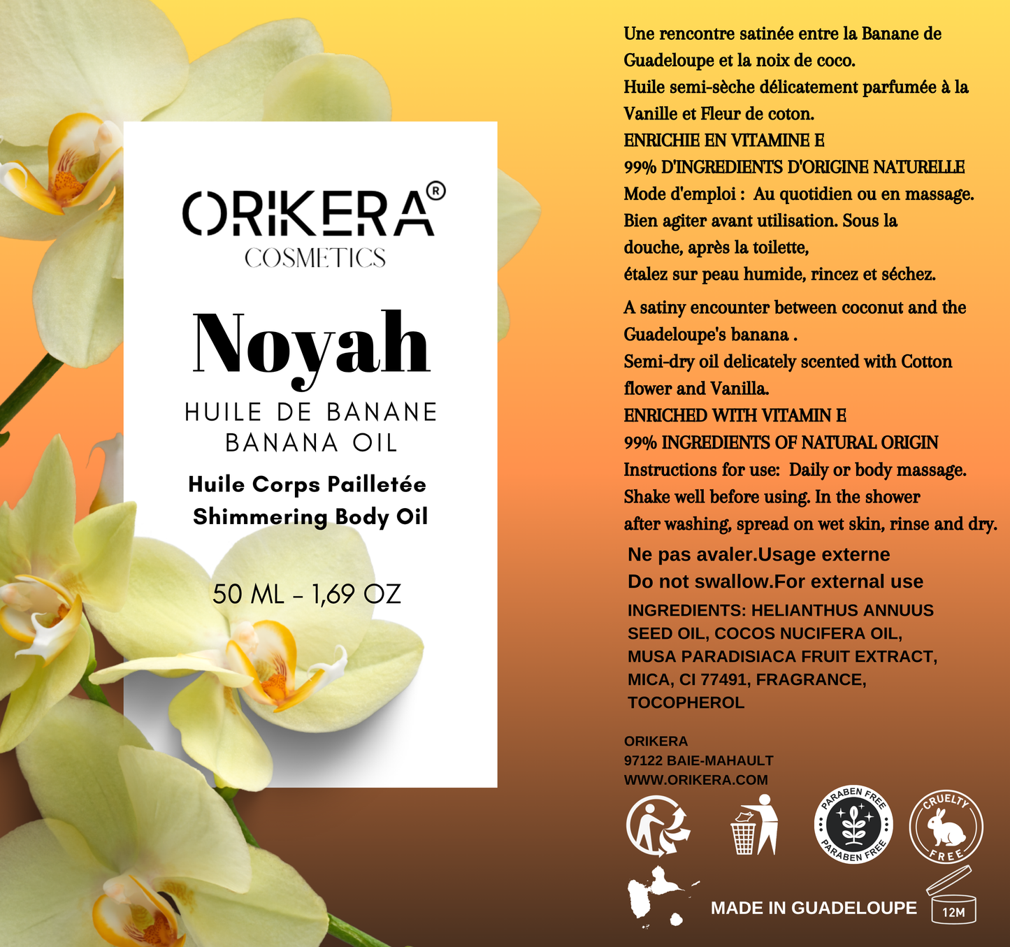 Huile de Banane Noyah