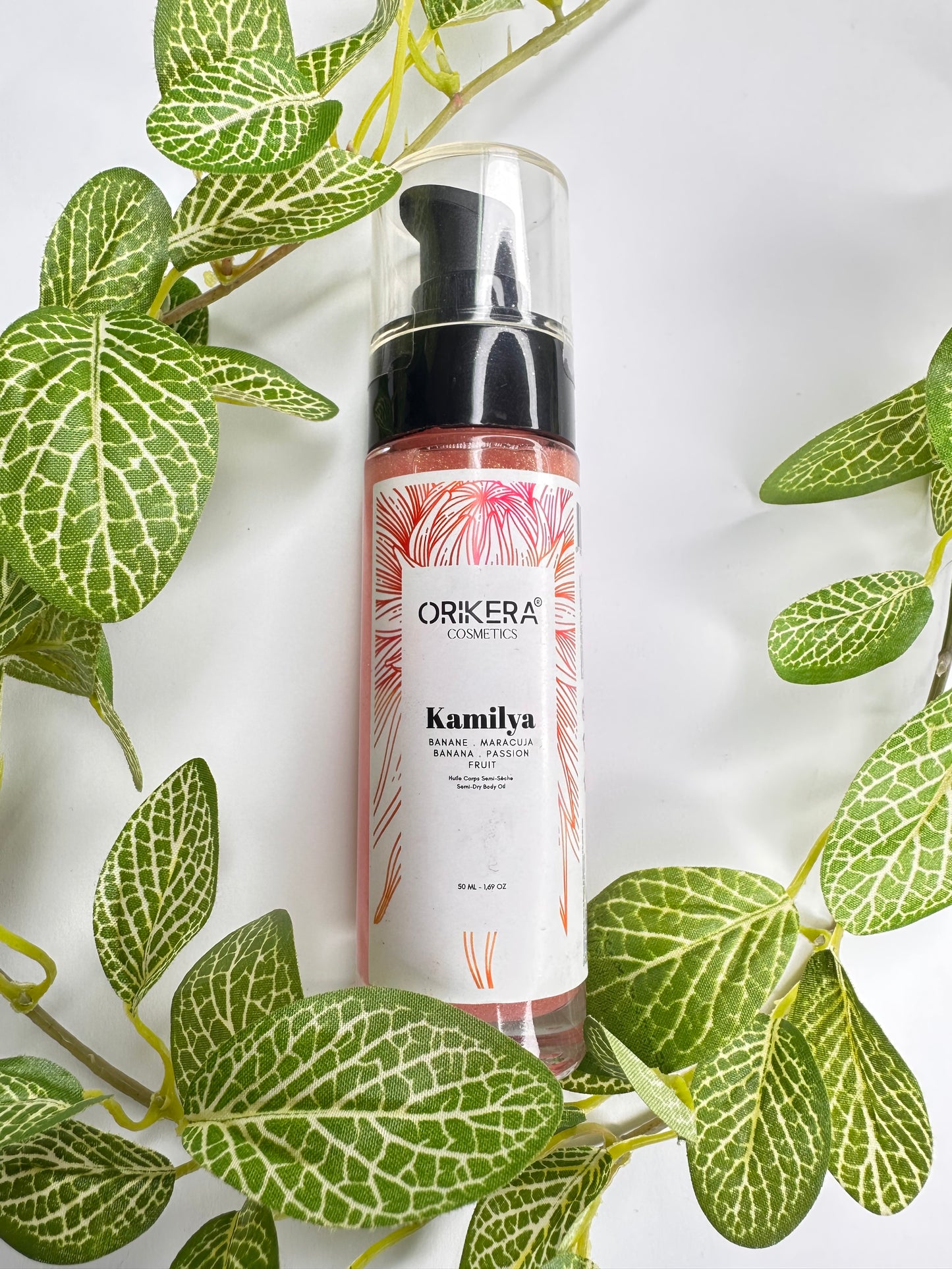 Huile de banana pailletée Kamilya